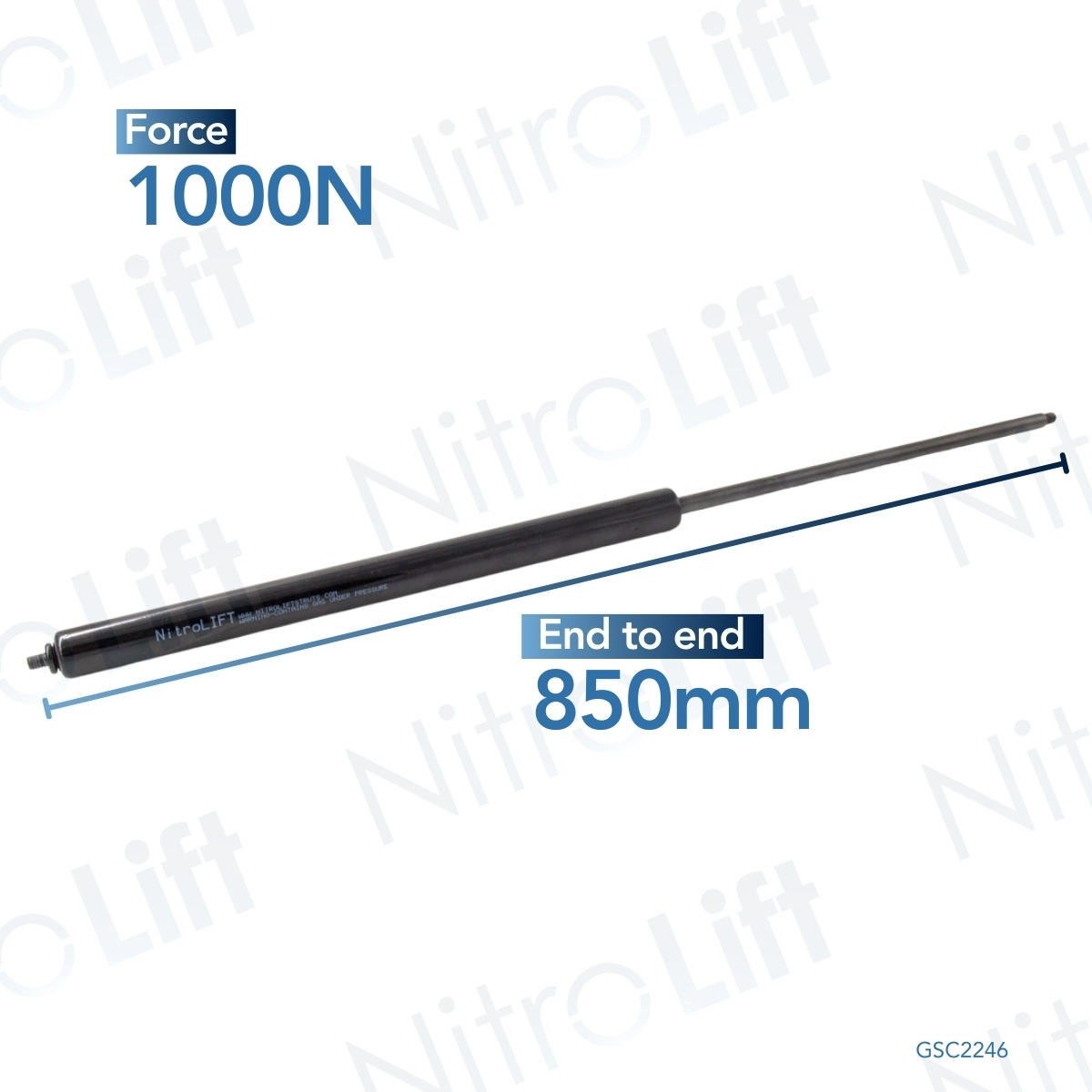 NitroLift Toyota Hi-Ace Tailgate / Boot Gas Strut